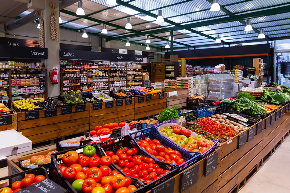 Lumină specială Nichia pentru supermarketuri