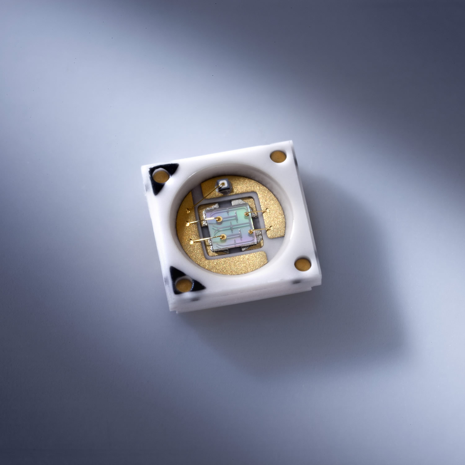 Nichia SMD LED UV NCSU275 365nm 370mW at 500mA 1.85W 1x1cm Square PCB