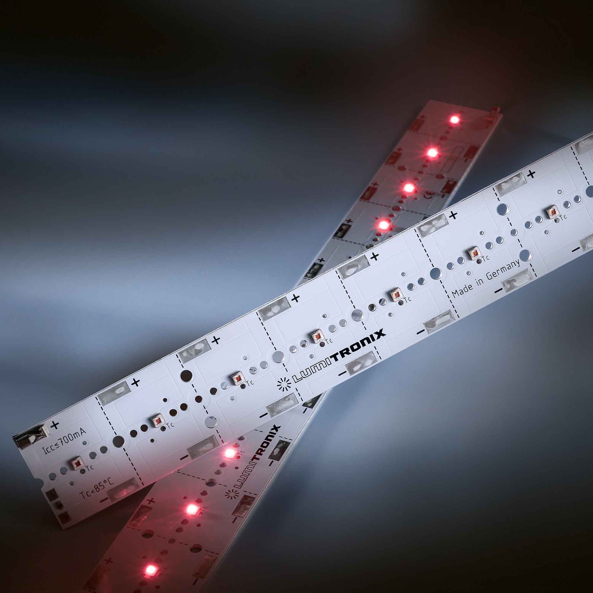 PowerBar V3 Osram Oslon Square LED Module Aluminium Cold White 5700K CRI70 3250lm 12 LEDs 700mA 25.55W 28.6cm - view 9