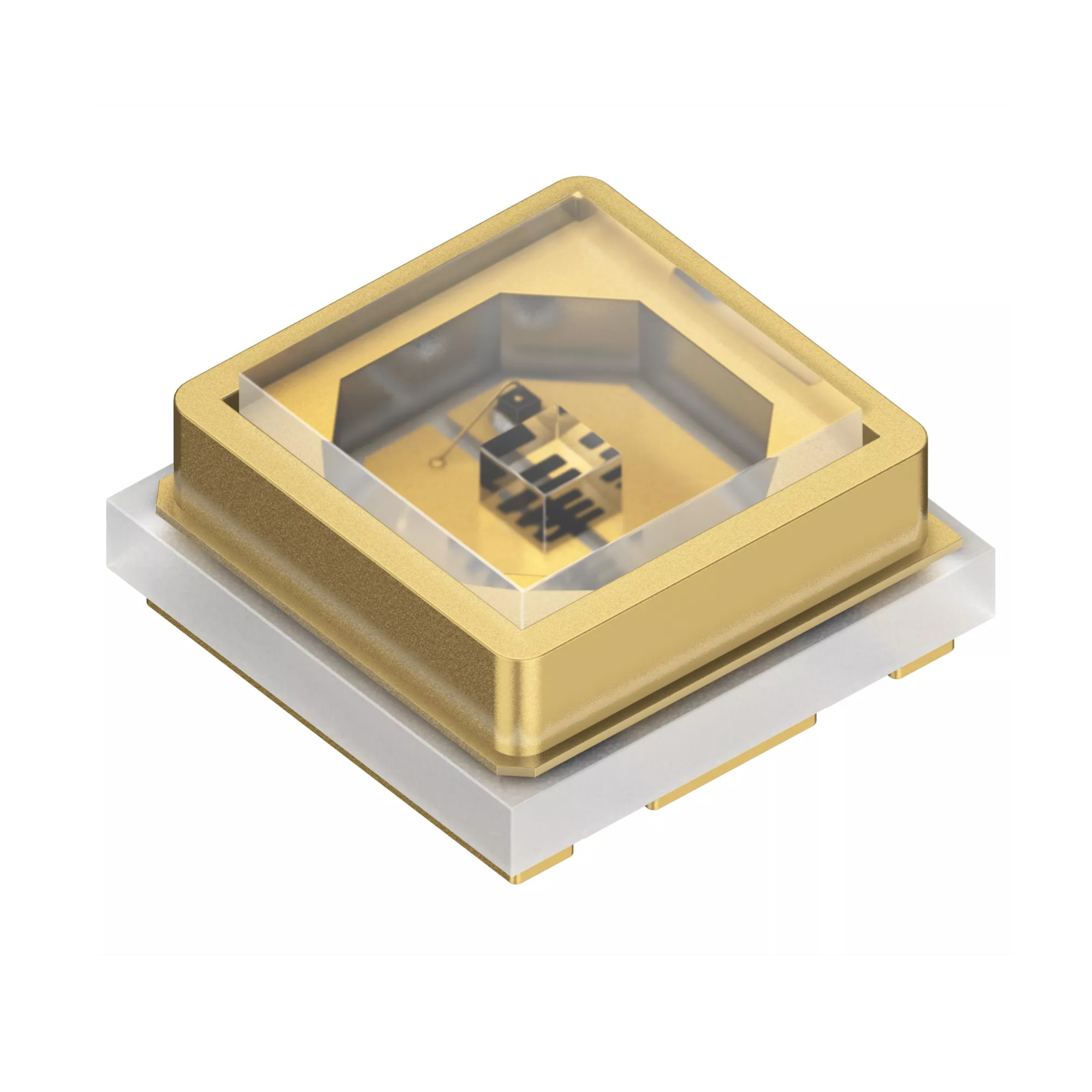 Osram SMD LED UVC SU CULCN1.VC 275nm 26.5mW at 100mA 0.54W with PCB (10x10mm) - view 2