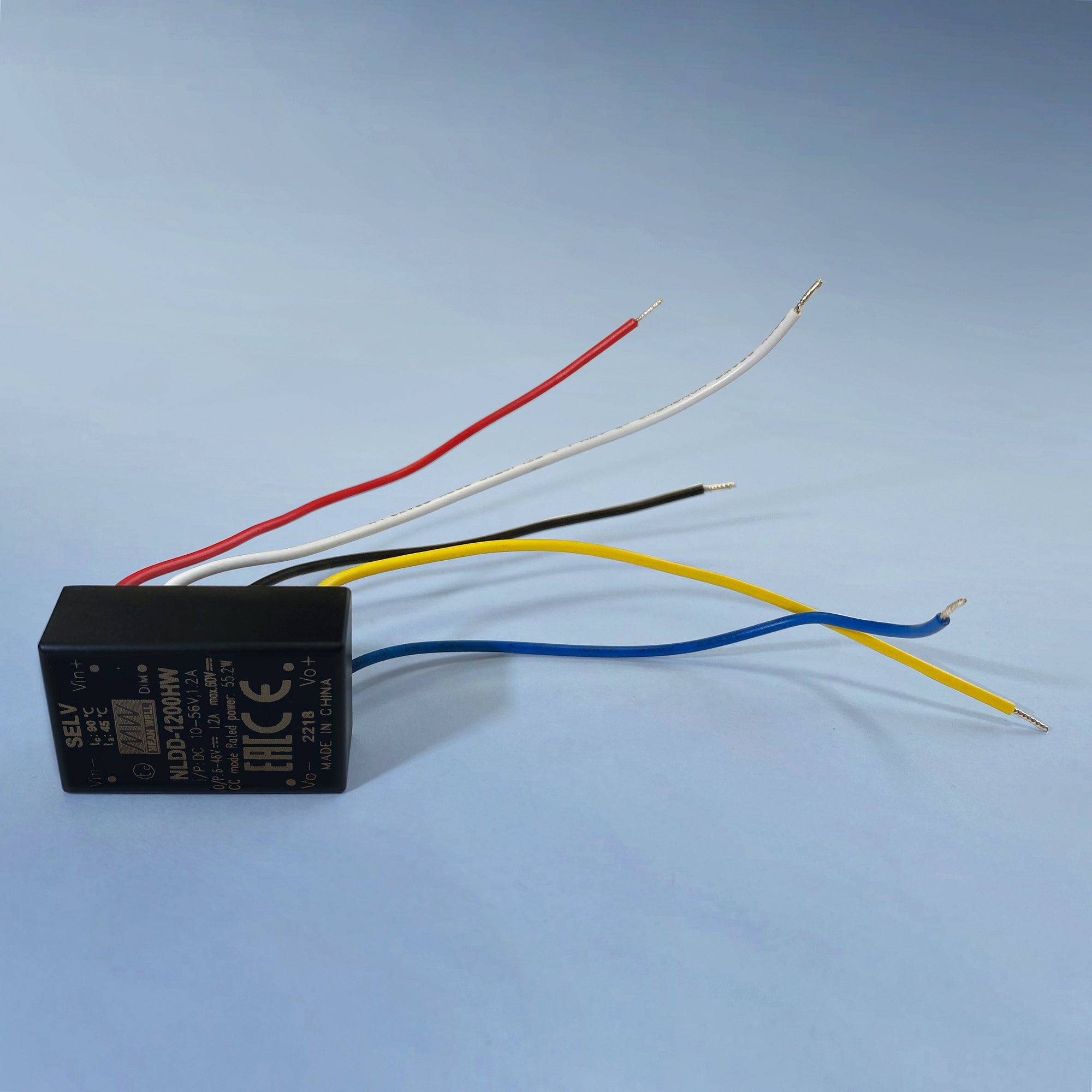 Constant Current LED Driver Mean Well NLDD-700HW 700mA 10-56VDC to 6-52VDC PWM Remote On/Off - view 5