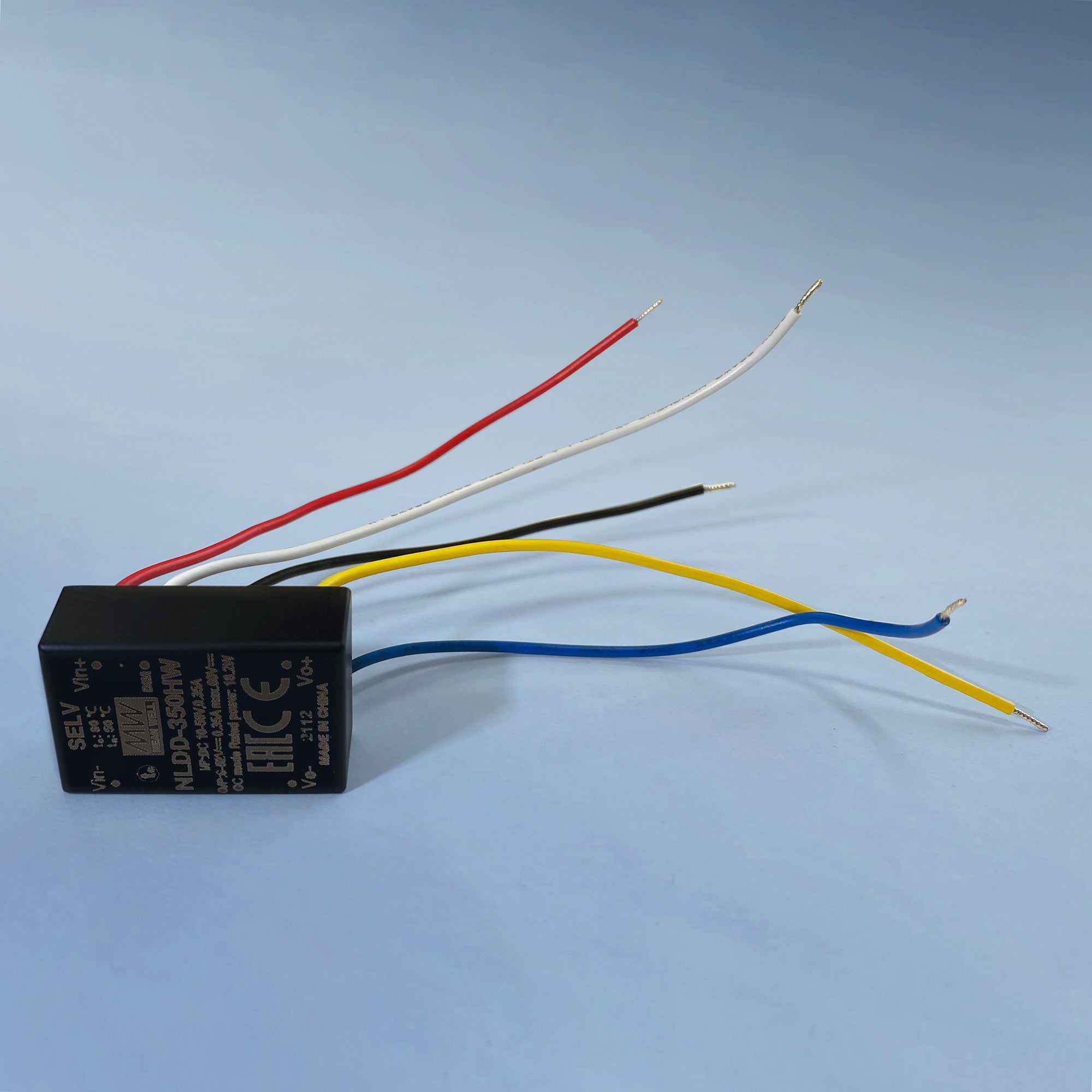 Constant Current LED Driver Mean Well NLDD-350HW 350mA 10-56VDC to 6-52VDC PWM Remote On/Off