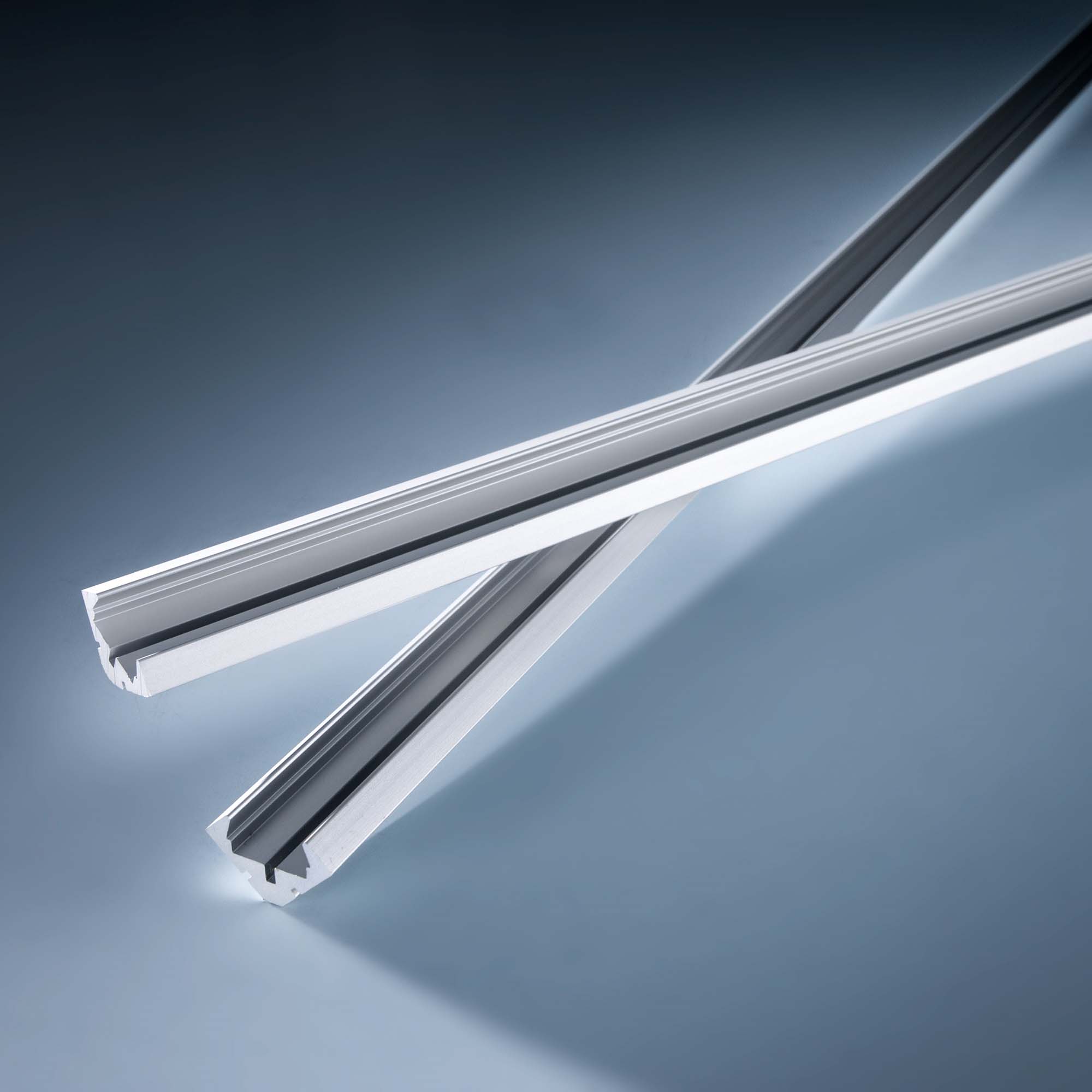 Aluminum profile Aluflex corner for Flexible LED strips 102cm