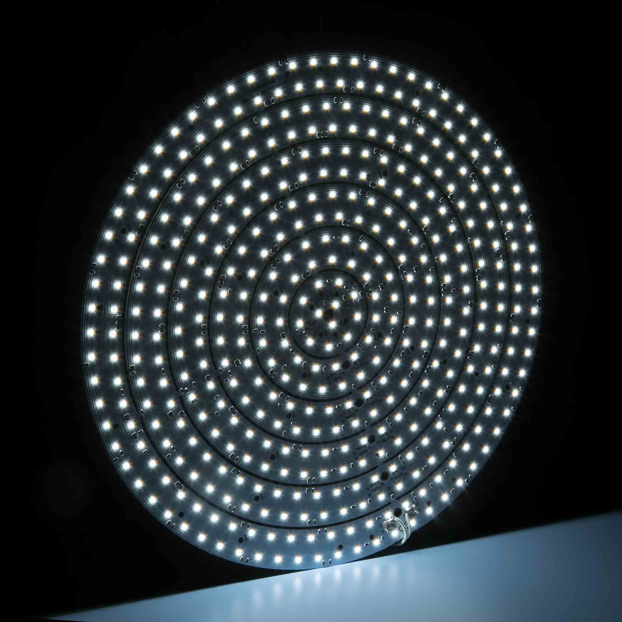 LumiSphere 360 TW Professional Round LED Module with 5 breakable rings 864 LEDs 2700K-5700K 4870lm 36W