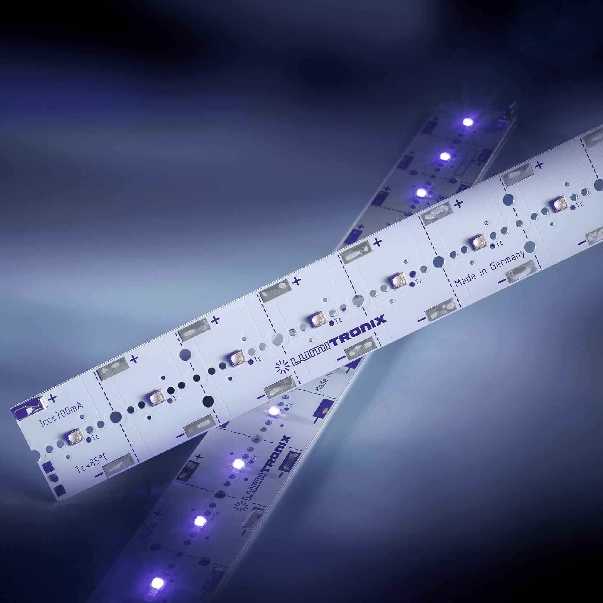 PowerBar V3 LED Module Aluminium UV 405nm 17040mW 700mA 12x Nichia 119 LEDs 29cm