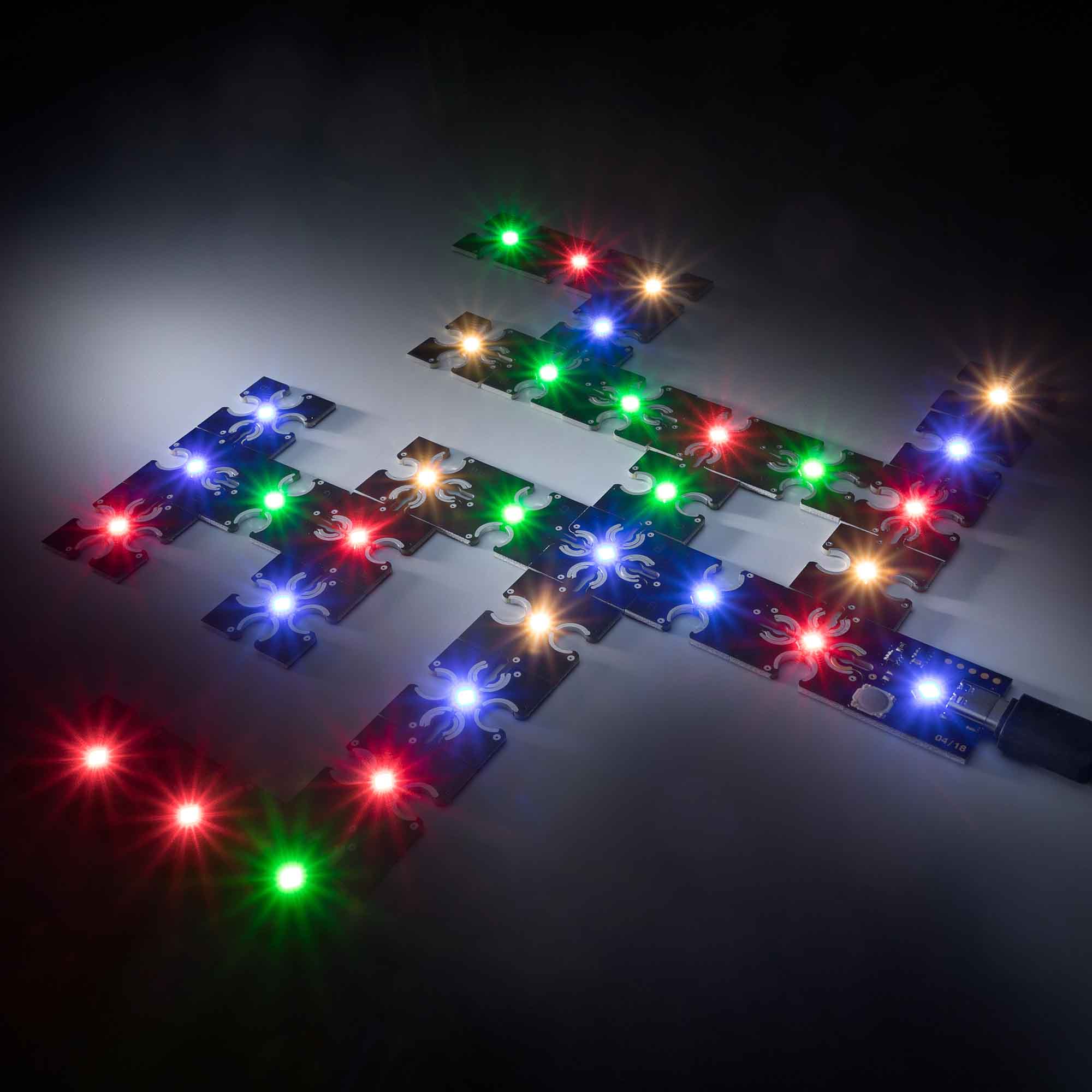 ConextPlay power supply module blue 1 LED 2.5x2.5cm 5V 2lm 0.1W