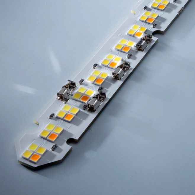 LumiBar-112 Configurable Multicolor 3-Channel Plug & Play, TW, Dynasolis, RGB,  LED module Zhaga 28x2cm, Made in Germany, 24V