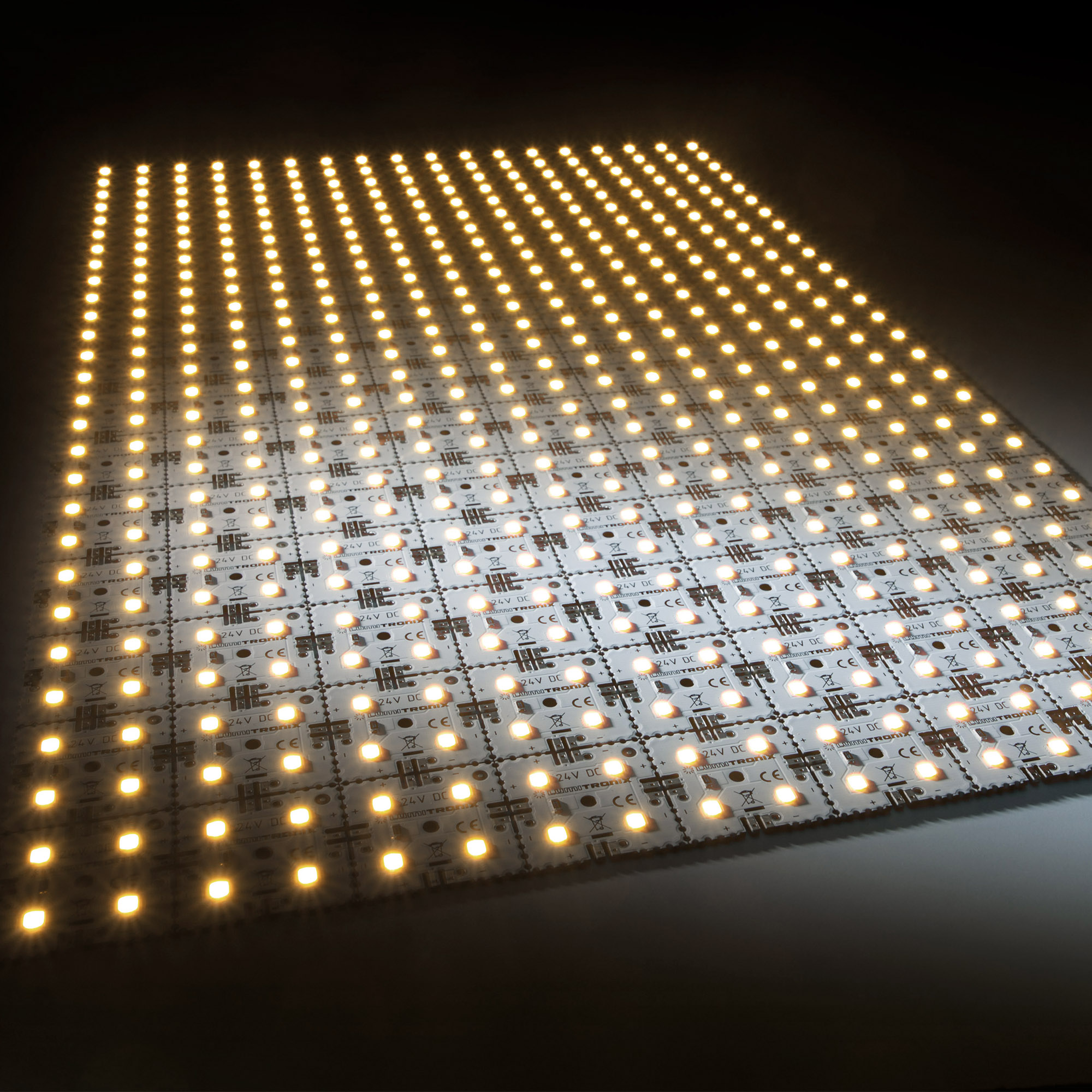 MatrixMini-126-4080 Nichia LED Module (9x14) CRI95 white 5000K 9380lm 504 LEDs 24V 75W 27x42cm (80000 lm/sqm)