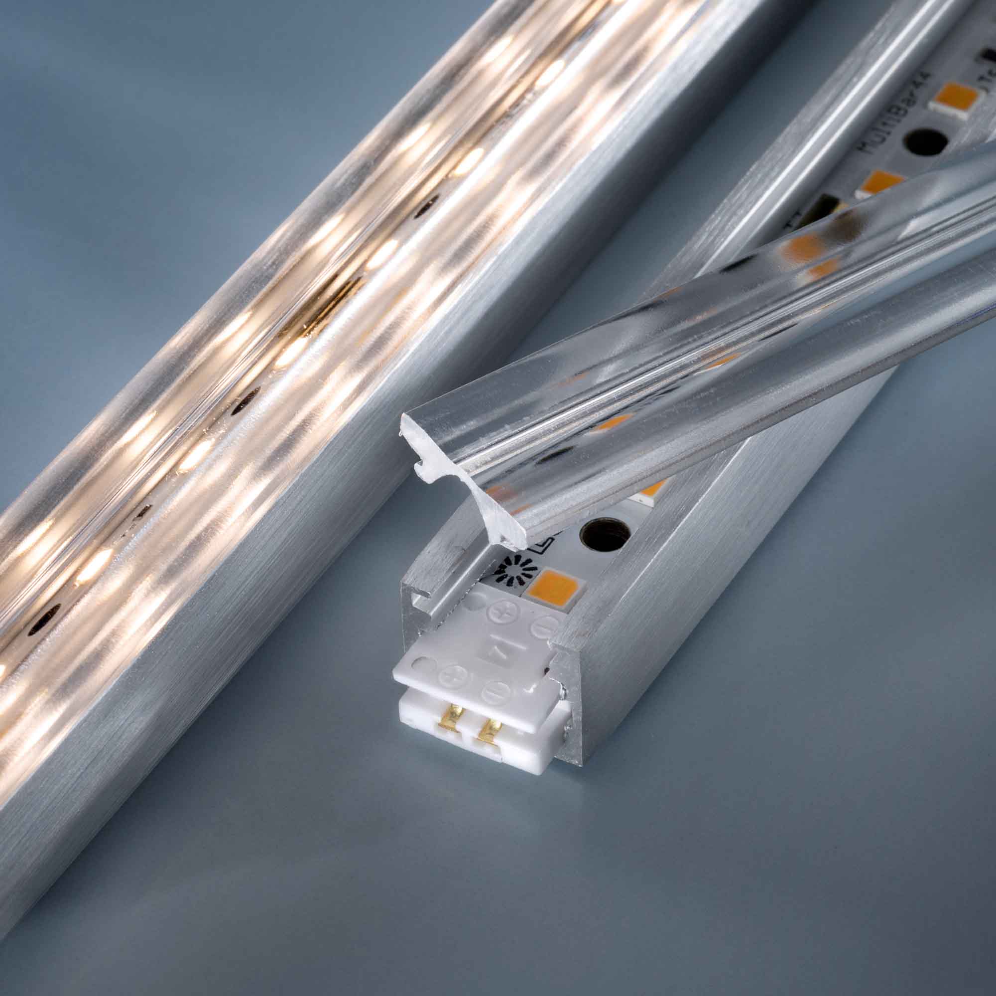 Aluminum profile Alubar anodized for Multibar LED strips 50cm