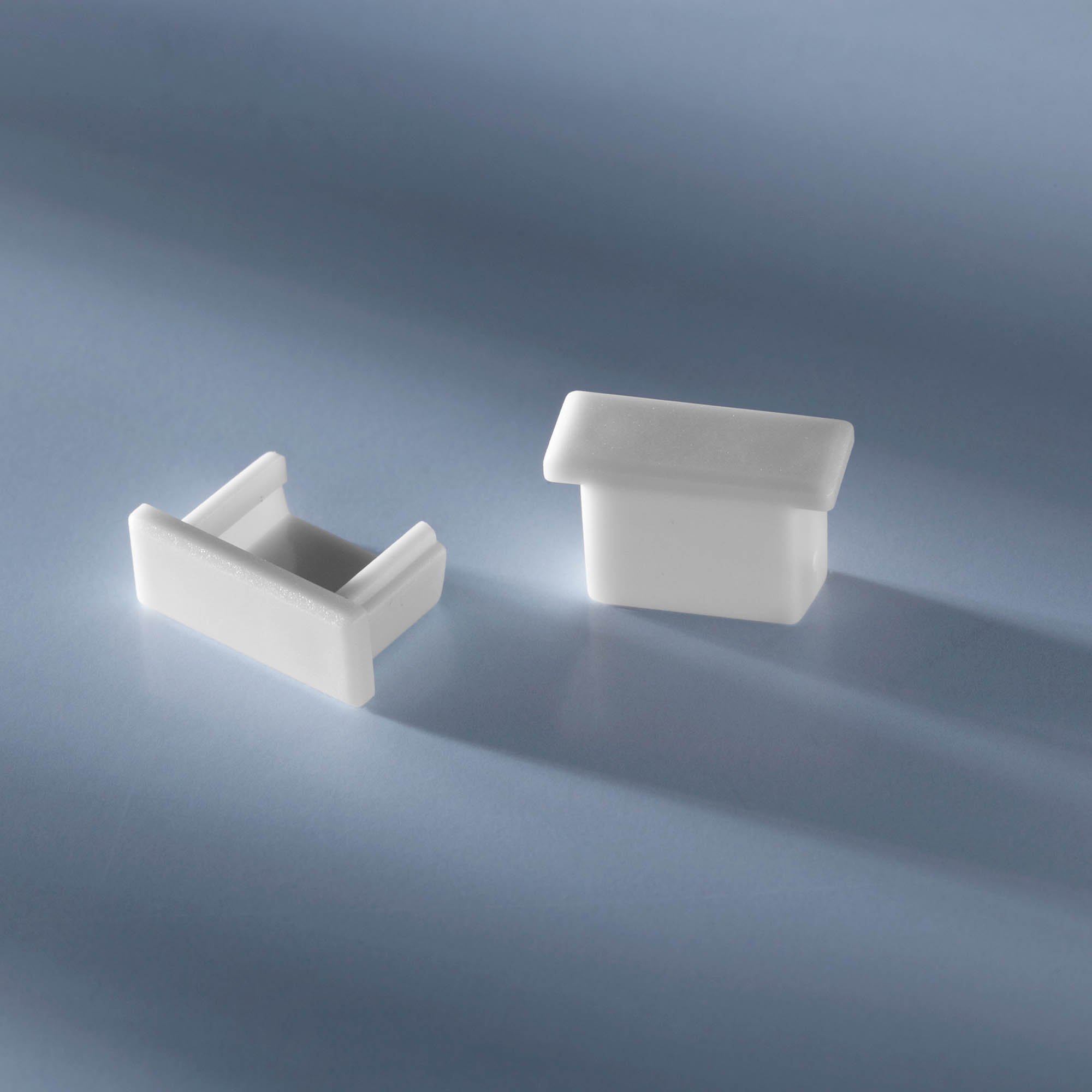 Closed end cap for Aluflex Aluminum Profile low height 1020mm