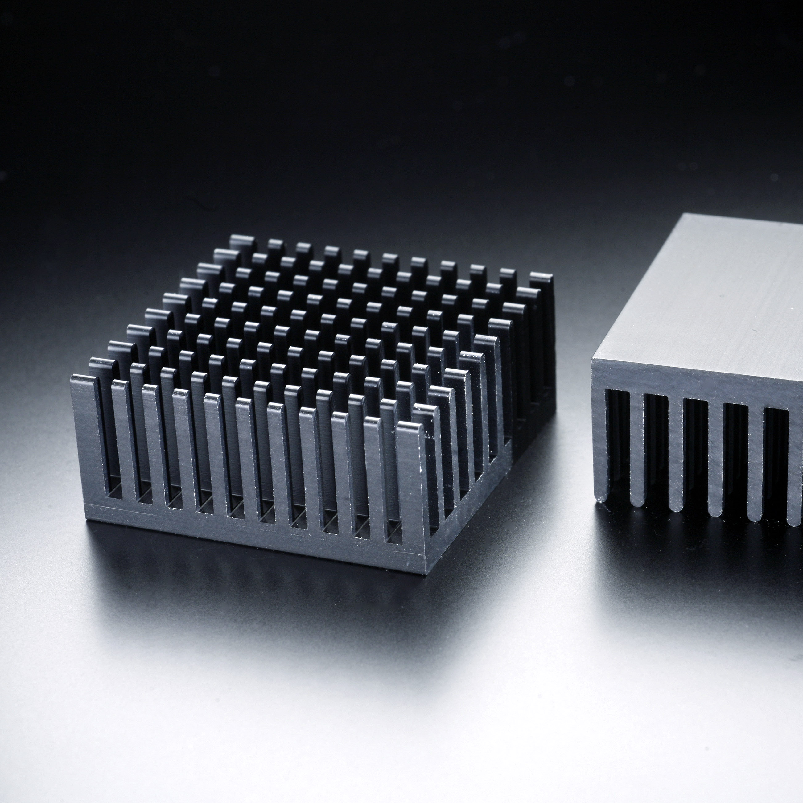 Heatsink square 38x38mm for LED <300lm