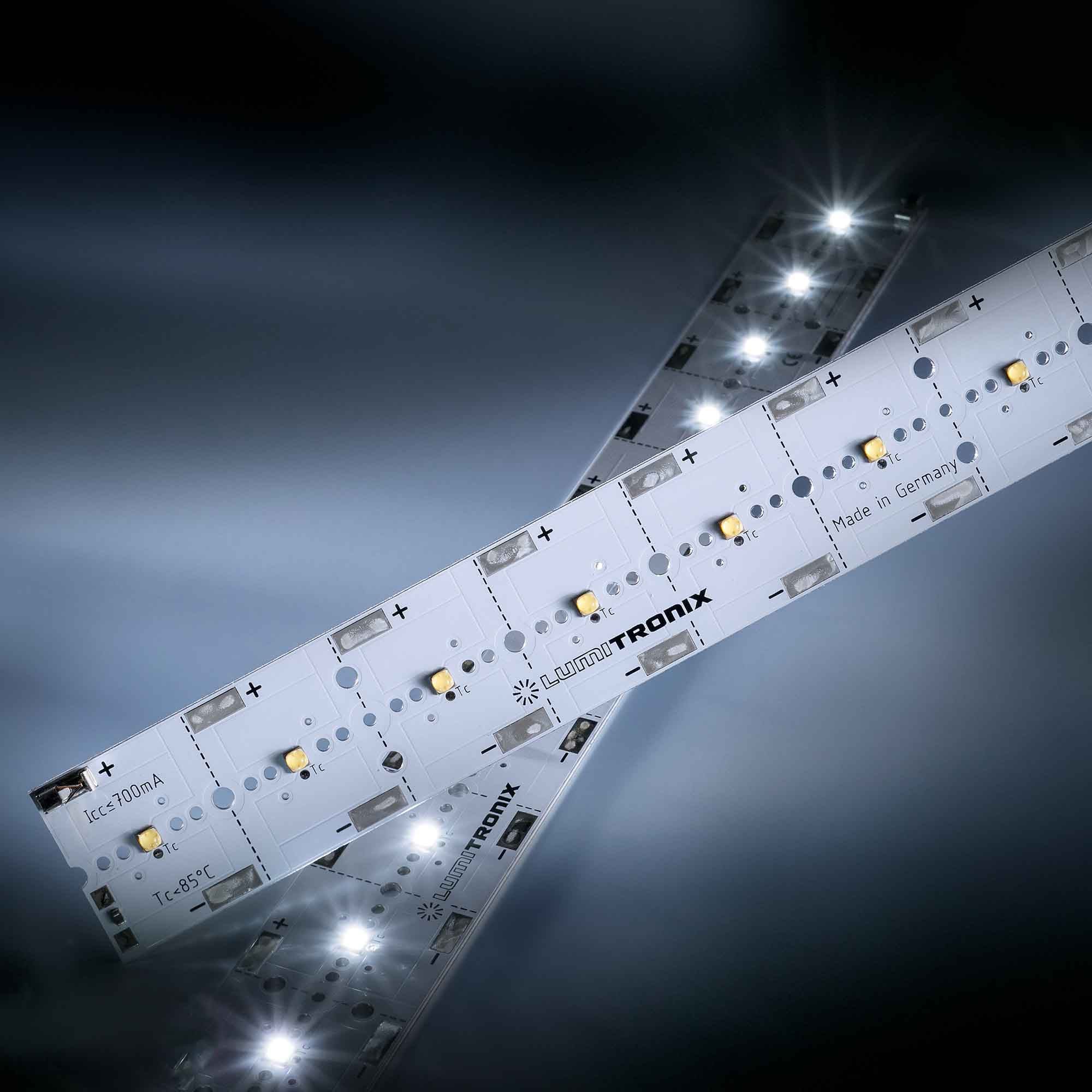 PowerBar V3 Osram Oslon Square LED Module Aluminium Cold White 5700K CRI70 3250lm 12 LEDs 700mA 25.55W 28.6cm - view 6
