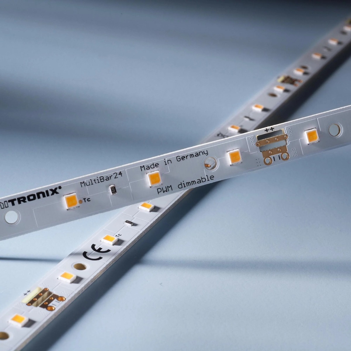 Multibar-24 Configurable Nichia LED Strip white CRI 70-99 1800-7800K 12/24/48V 24 LEDs 50cm (up to 1500lm/m)
