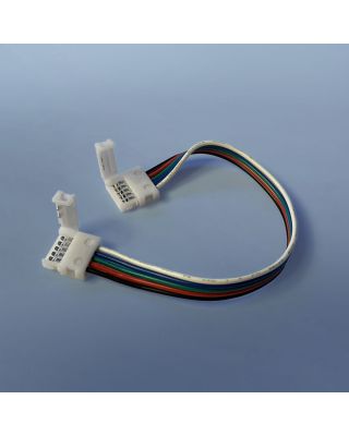 15 cm connecting cable with two connectors for LumiFlex-RGBW LED Strips 