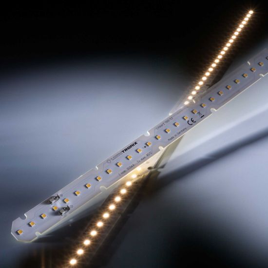 LinearZ 52 Nichia LED Strip Zhaga warm white 3000K 2120lm 350mA 37.5V 52 LEDs 56cm module (3786lm/m 24W/m)