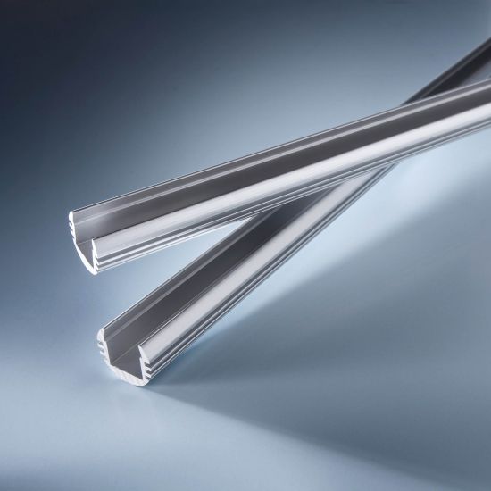 Aluminum profile Aluflex round for surface installation of Lumistrips 102cm
