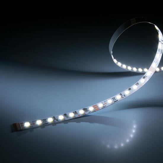 LumiFlex560 PRO Nichia LED Strip 2 in 1 TW 2700-6500K 4450lm 24V 112 LEDs/m 5m roll (830+890lm/m and 7.68W/m) 