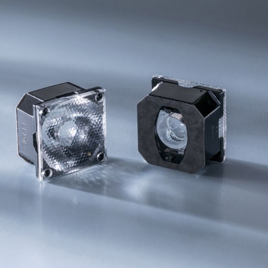 Ledil Lens FCA15007_G2-ROSE-UV-SS 15 deg for Nichia UV LED NVSU233A and Powerbar V3 365, 385nm UV