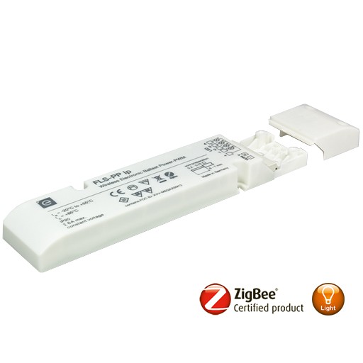 Wireless electronic ballast FLS-PP lp with Power PWM interface for RGBW and RGB 24V LED/LED strips), ZigBee certified product