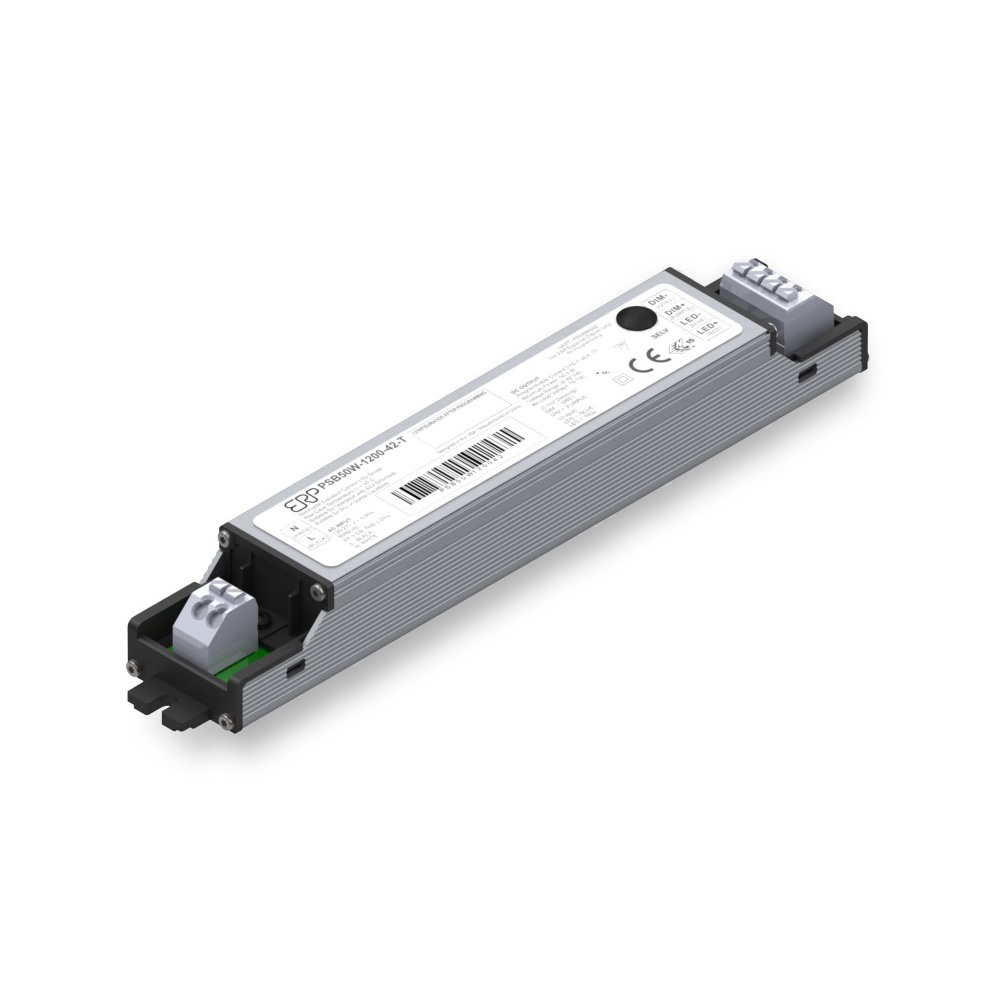 Constant Current Source ERP Power PSB50E-1200-42-T 230V to 28 >42VDC 600>1200mA