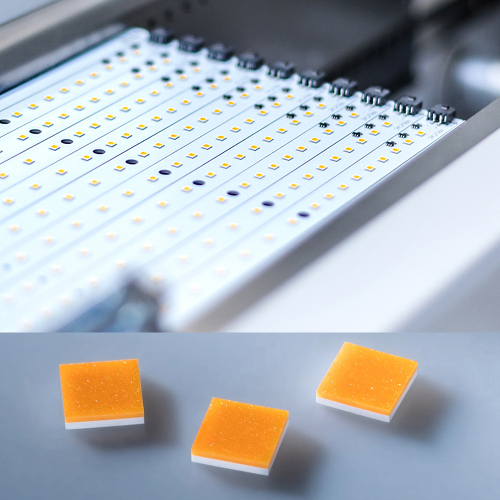 Custom Made Plug & Play Nichia CSP White LED Modules, Made in Germany, 150-600mm length & 5-400mm width