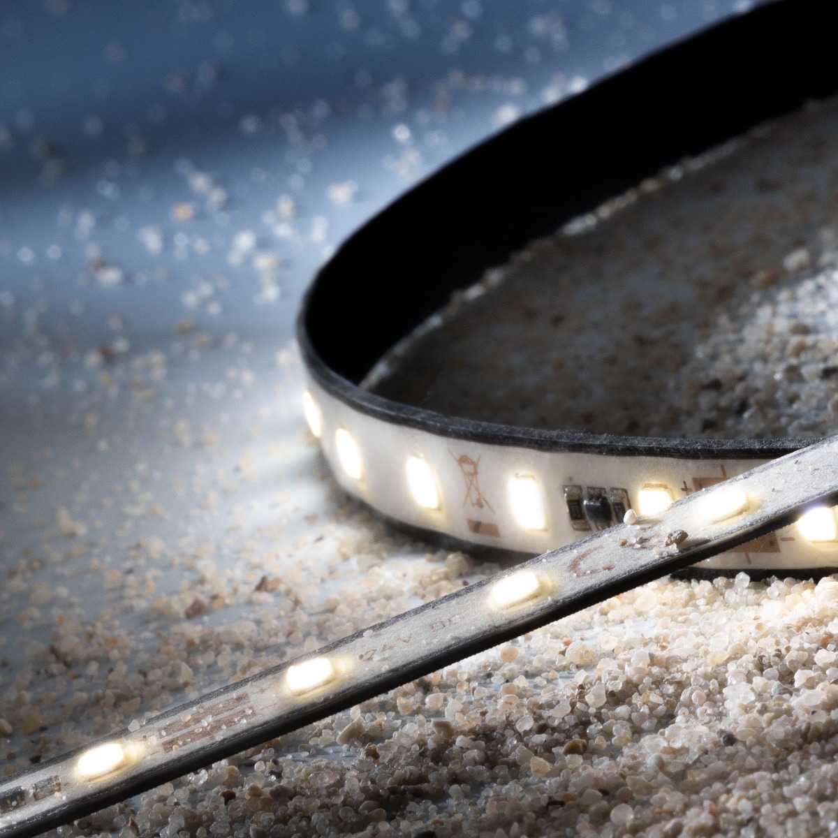 LumProtect IP67 LumiFlex2080 Samsung LED Strip warm white CRI80 2700K 6500lm 24V 70 LEDs/m 5m reel (1300lm/m and 12.6W/m)