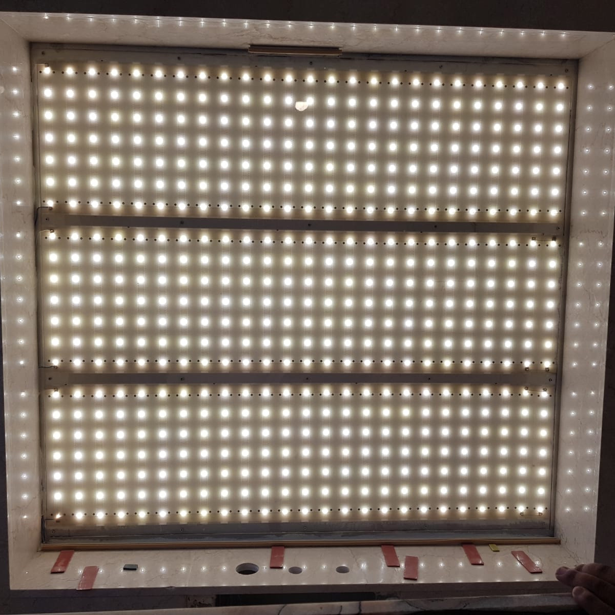 PaperFlex-20-1080 Osram LED module 1.05m length 0.36 sqm 147 LEDs warm white 2700K 24V 35cm wide (2900lm/sqm) 