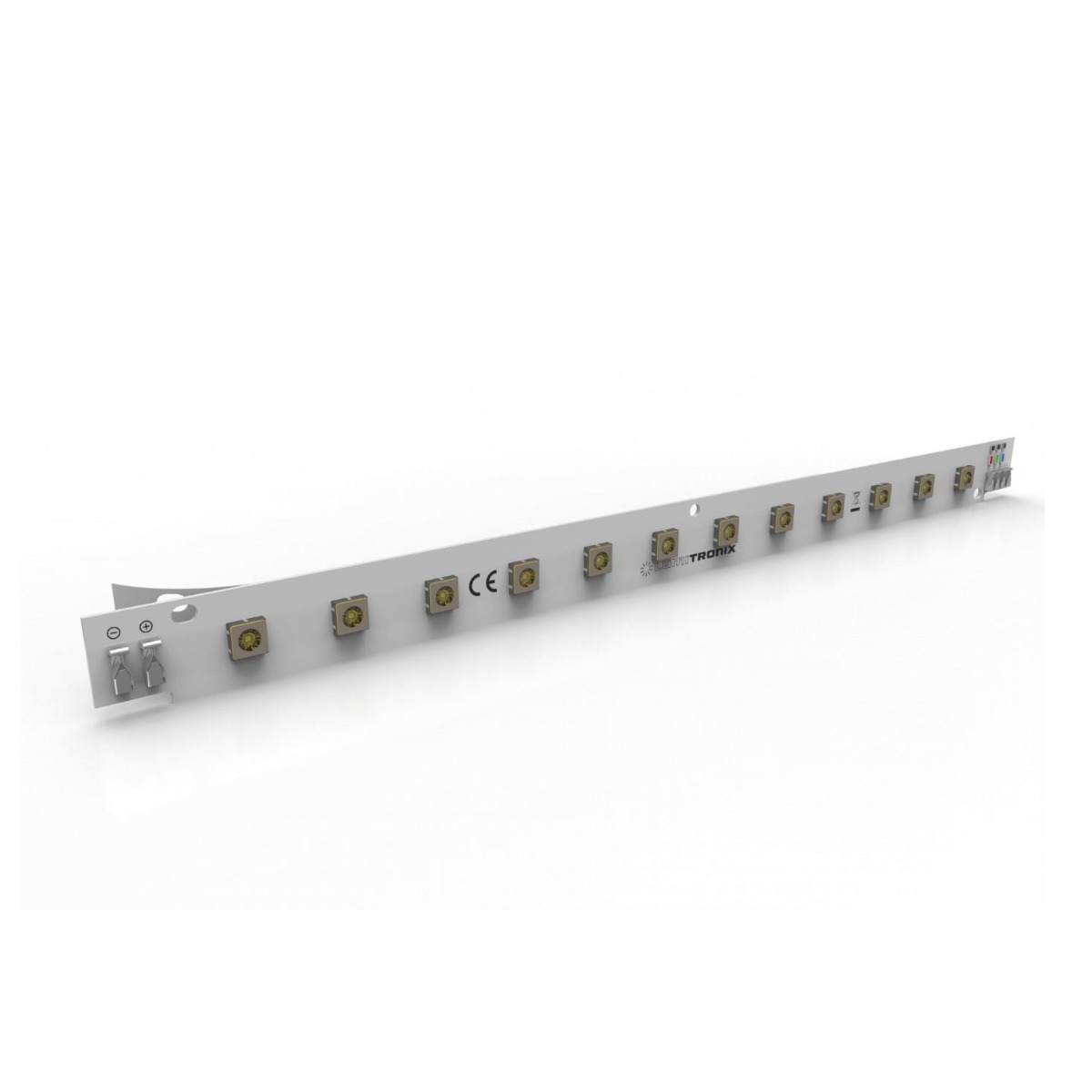 Violet Configurable Viosys UVC UVB Linear LED Module 12 x Viosys LEDs 275-310nm 112-264mW