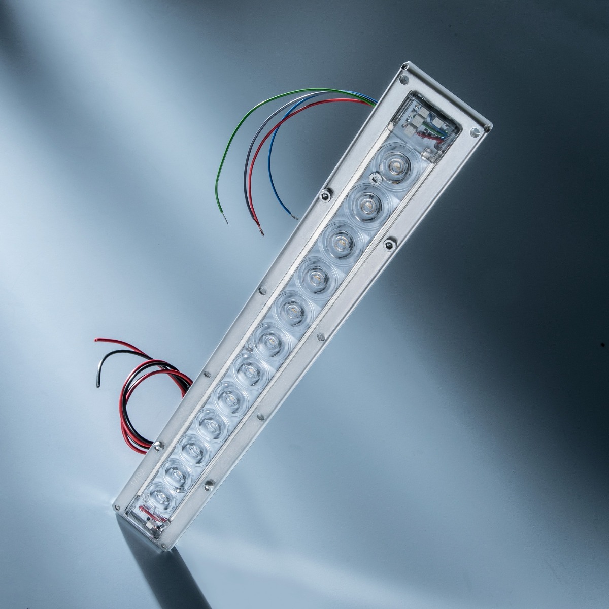 Violet UVC Seoul Viosys LED Module 275nm 12 LEDs 192mW 29cm 600mA IP67 for disinfection