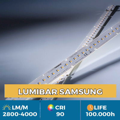 Professional LinearZ LED modules, Plug & Play Zhaga, luminous flux up to 4100 lm / m